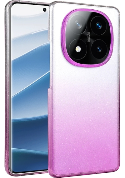 Mey İthalat Redmi Note 14 Pro 5g Glossy Kapak - Mor