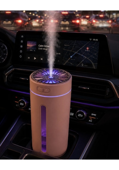 Mey İthalat Ultra Sessiz Çalışan Şarjlı Hava Nemlendirici Ve Aroma Difüzörü