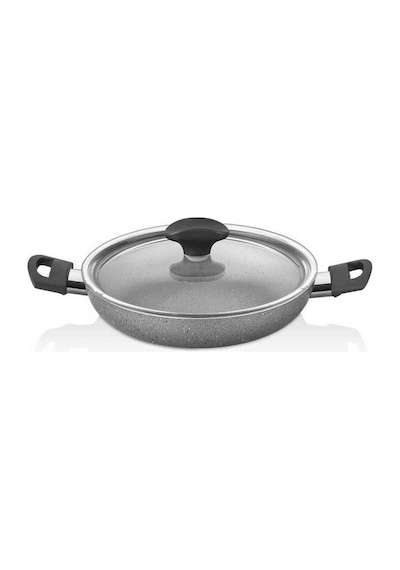 Papilla Fred 6 Parça 18-20-22 CM Granit Omlet Sahan Seti Gri