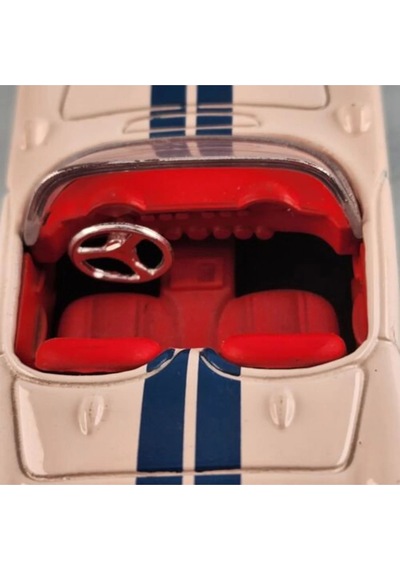 1:43 Ölçekli Lisanslı Metal Retro Amerikan Arabaları - 1957 Chevrolet Corvette - 10 Cm