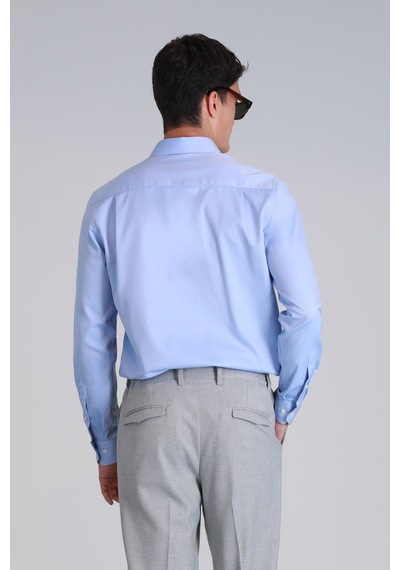 Lufian Erkek Danıel Basic Slim Fit Gömlek 112010640 Mavi Mavi