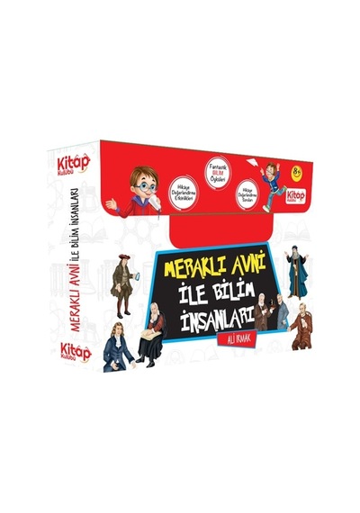 Kitap Kulübü 4. Sınıf Meraklı Avni İle Bilim İnsanları Serisi 1 Etkinlikli Değerlendirme Testi 10 Kitap Hikaye Seti 2024