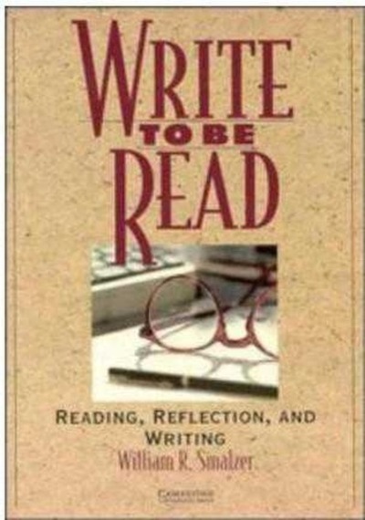 Write To Be Read Student'S Book