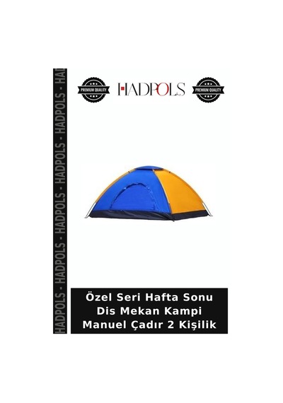 Özel Seri Hafta Sonu Dis Mekan Kampi Manuel Çadır 2 Kişilik Belirtilmemiş