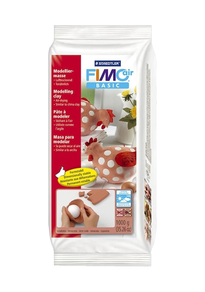 Fimo Air Basic Modelleme Kili - 1000gr. - Terrakotta