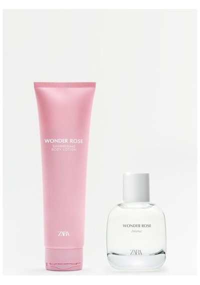 Zara Wonder Rose Intense Edp 90 Ml + Shımmering Body Losyon Krem 150 Ml Kadın Parfüm Seti Hediyelik Meyve - Vanilya Zara Wonder Rose Intense Edp 90 Ml + Shımmering Body Losyon Krem 150 Ml Kadın Parfüm Seti Hediyelik Meyve - Vanilya