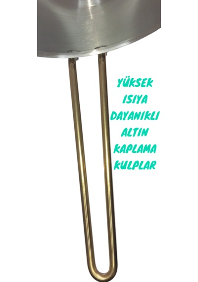 Akdeniz 28 Cm Çelik Wok Tava