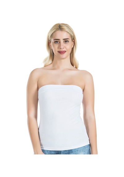 Moon Wear Straplez Kadın Atlet 249 Gri