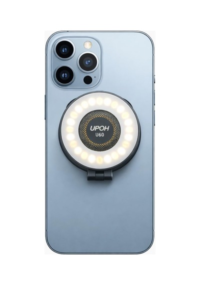 Tr U60 Magsafe Uyumlu Manyetik Led Ring Light Telefon Halka Işığı, Ayarlanabilir Parlaklık, Selfie Ve Video Çe Genel