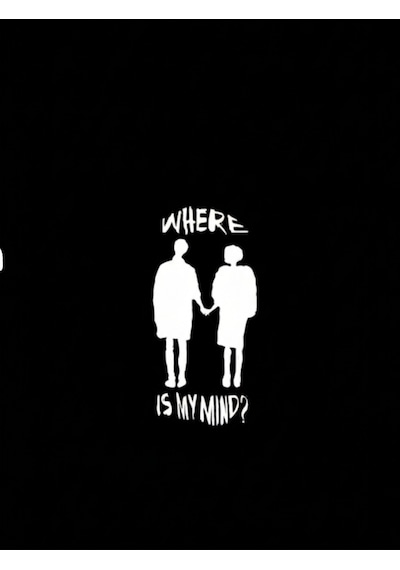 Fight Club - Where Is My Mind Tişört - S Beyaz - Siyah