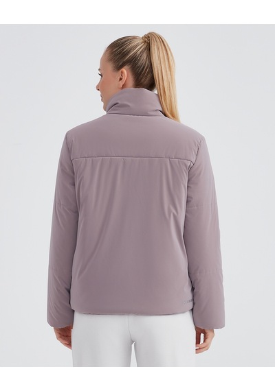 Skechers W Outerwear Padded Jacket Kadın Foggy Lilac Mont S232044-506 Pembe