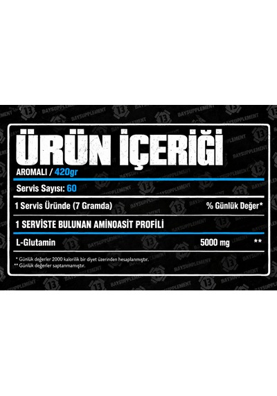 Universal Animal L-glutamine 420gr - Mandalina Aromalı
