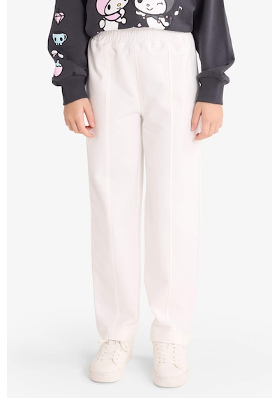 Defacto Kız Çocuk Barrel Fit Beli Lastikli Eşofman Altı G2617a825auer105 Ekru
