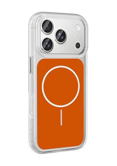Noktaks - İphone 17 Pro Uyumlu Kılıf Metal Buton Tasarımlı İkonik Sert Silikon Kapak - Siyah - T39874