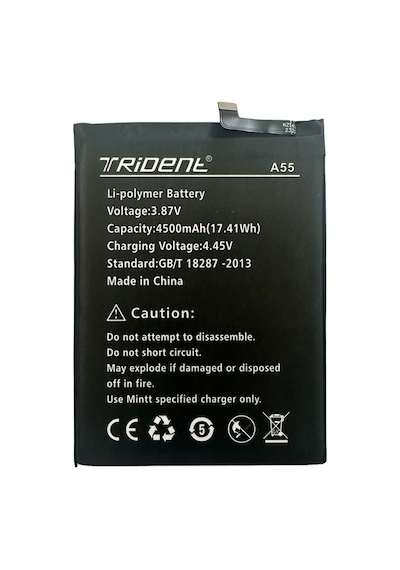 Trident A55 Batarya Pil 4500 Mah Aaa Kalite
