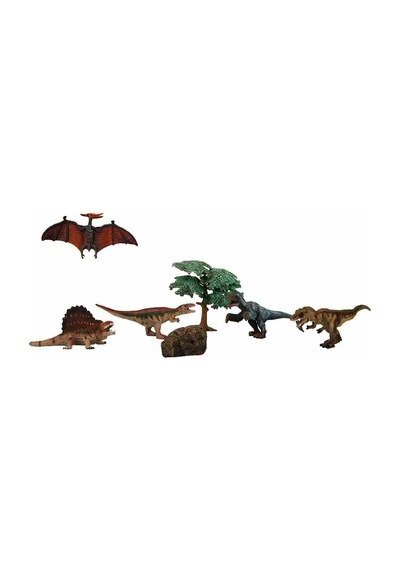 Crazoo Dinozorların Dünyası 5'li Oyun Seti S00002696