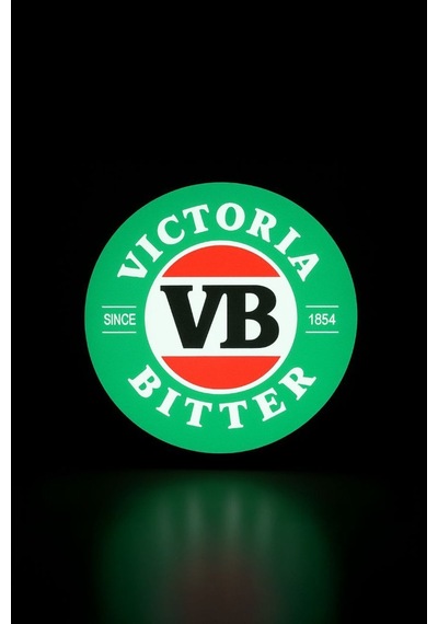 Victoria Bitter Tasarımlı Gece Lambası Çok Renkli