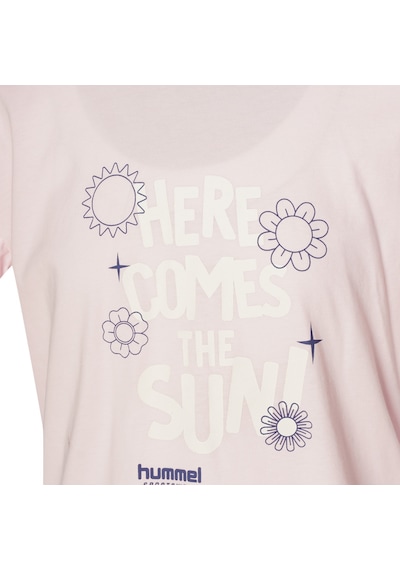 Hummel Angel Çocuk Kısa Kollu Tişört 912068-9877 Pembe