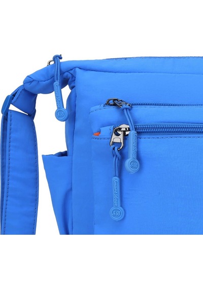 Smart Bags Mikro Poly Kumaş Postacı Kadın Çantası 3146 Mavi
