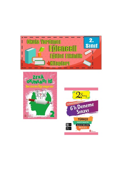 Ata 2.sınıf Okula Yardımcı Zeka Oyunları İle Derslerimi Öğreniyorum- 6 Lı Deneme Sınavı