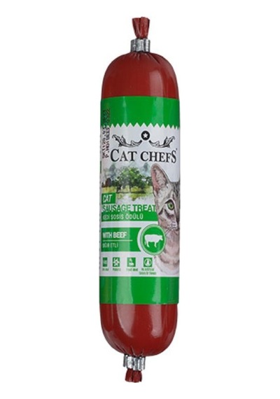 Cat Chefs Sığır Etli Sosis Yetişkin Kedi Ödül Maması 70 G