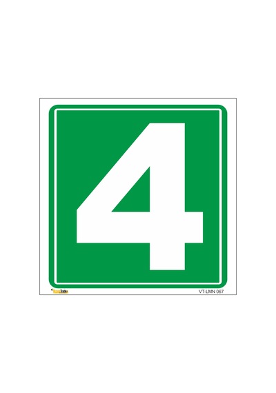 4 RAKAM PİKTOGRAMI