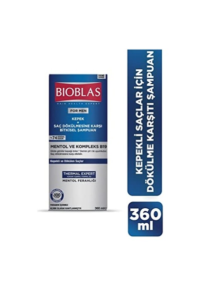 Thermal Expert Şampuan Kepek Ve Saç Dökülmesine Karşı, Termal Su &amp Mentol İçerikli, Bitkisel Kompleks B1 Diğer