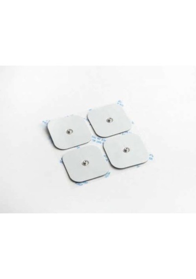 Çıtçıtlı Tens Pedi. Çıt Çıtlı Elektrod 5Cmx5Cm 4'Lü 2 Paket