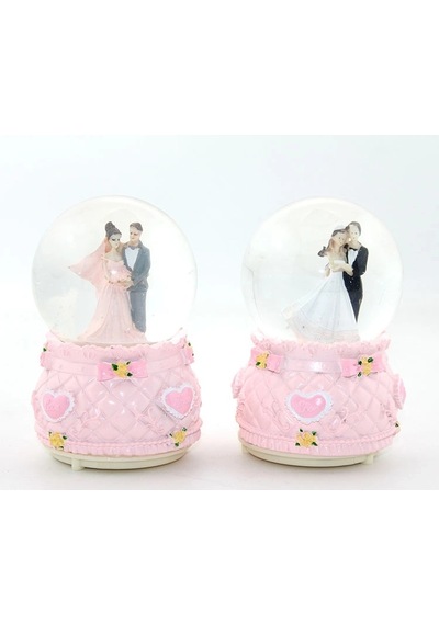 Just Cheap Store Işıklı Müzikli Kar Küresi 13 Cm Alk1787