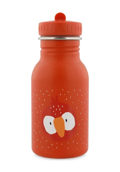 Trixie 40-227 Paslanmaz Çelik Suluk Matara 350ml - Mr Parrot Çok Renkli