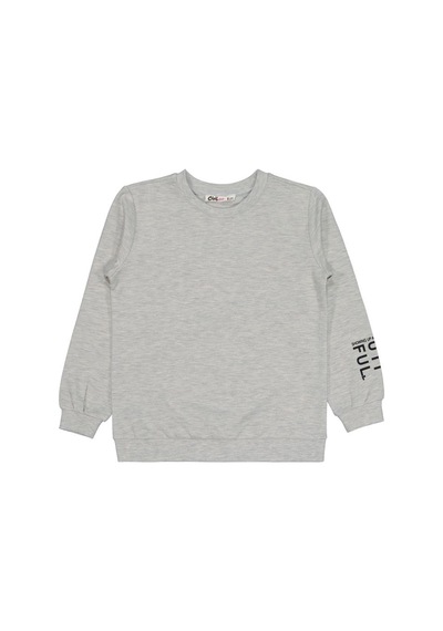 Civil Girls Basic 10-13 Yaş Sweatshirt - Ekru Ekrumelanj