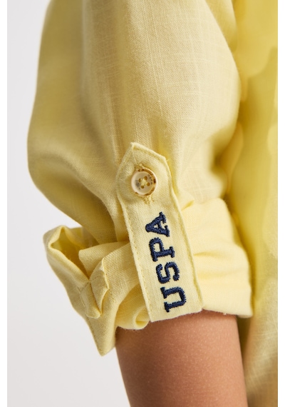 U.S. Polo Assn. Erkek Çocuk Açık Sarı Gömlek Basic 50320263-vr004 Acık Sarı