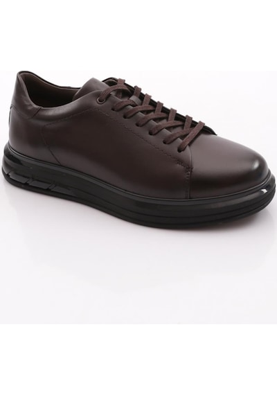 Dgn 2208 Erkek Bağcıklı Sneaker Kahve