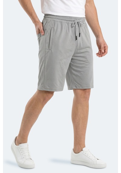 Slazenger Hyperactıve Erkek Gümüş Şort