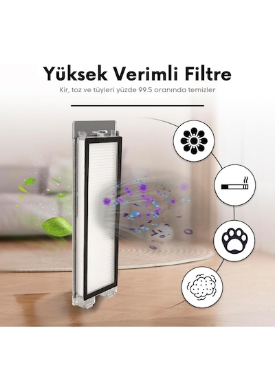 Dreame L10 S Pro, L10s Pro Gen 2, L10s Plus İle Uyumlu 2 Beyaz Yan Fırça 2 Filtre 4 Mop 19