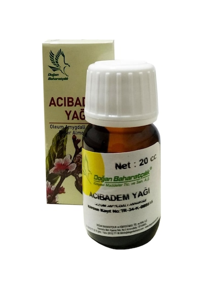 Doğan Baharatçılık Acı Badem Yağı 20 ML