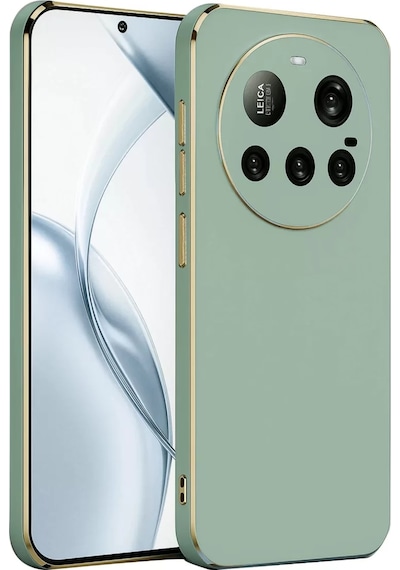 Newface Xiaomi Mi 15 Ultra Kılıf Volet Silikon - Açık Yeşil