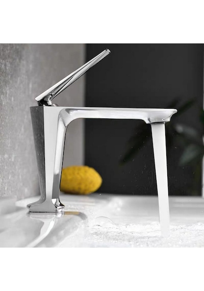 Sensa Kısa Lavabo Bataryası Parlak Krom