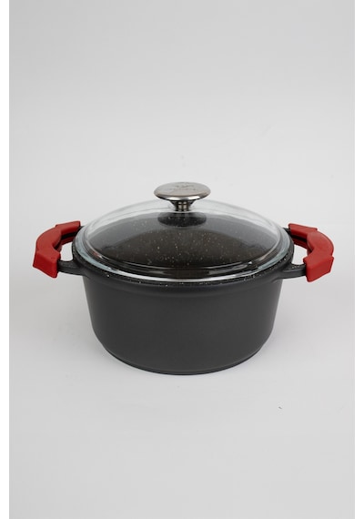 Masterchef Aluminyum Döküm Derin Tencere 24 Cm Gri