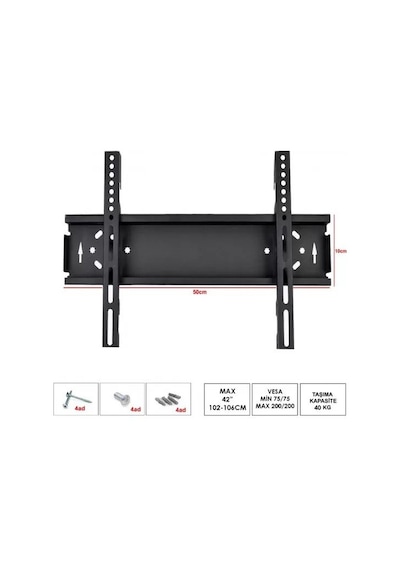 Ufix Lcd Askı Aparatı Sabit 42"106 Cm