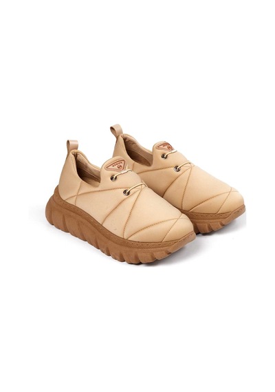 Bestello Bağcıksız Termoplastik Sneaker 101-0020-18 Kadın Ayakkabı Nude