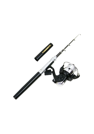 Valkyrie 1 Metre Teleskopik 5.1.1 Mini Cep Olta Seti Kalem Spin Kamış Olta