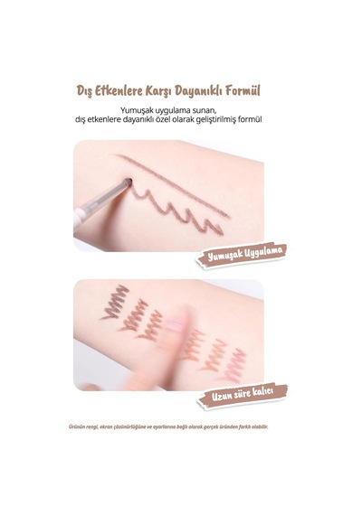 Suya Dayanıklı, Kolay Kullanım Sunan Göz Kalemi Speedy Pencil Liner 7 Under Taro Diğer