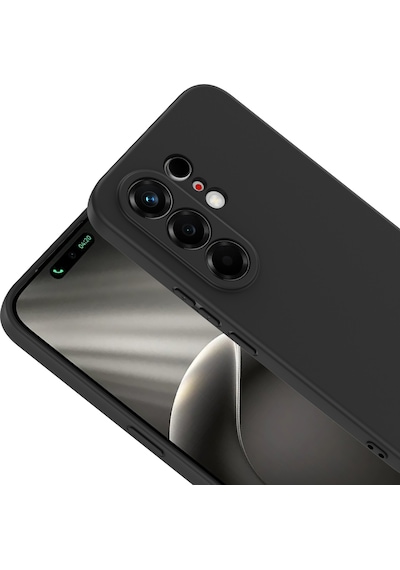 Maks Technology Tecno Camon 50 Pro Kılıf Mkst Mara Lansman Kapak - Siyah