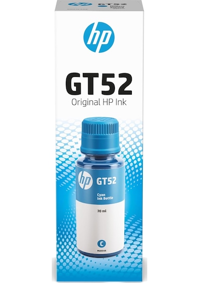 Hp Gt52 Mavi Mürekkep Kartuş 8.000 Sayfa M0h54ae
