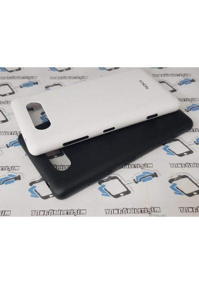 Nokıa Lumia 820 Pil Batarya Kapağı Kapak Siyah