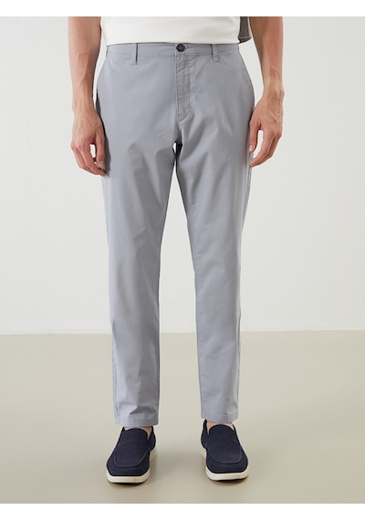 Lcwaıkıkı Classic Mavi Dar Kalıp Erkek Chino Pantolon