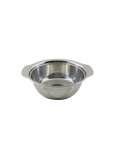 Lunaev 23 Cm Metal Sepet Süzgeç Kendinden Kulplu Açık Camgöbeği