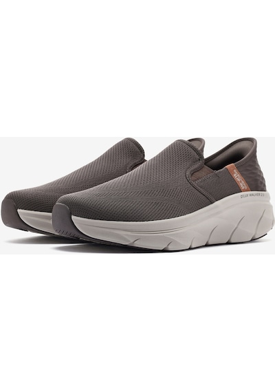 Skechers D'lux Walker 2.0 - Reeler Erkek Kahverengi Spor Ayakkabı 232463 Brn Kahverengi