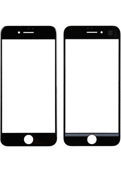 Gmr Apple Uyumlu iPhone 8 8g Ocalı Lens Ön Cam Siyah